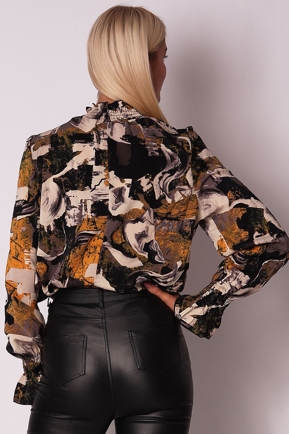 Kleurige blouse van Ax Paris