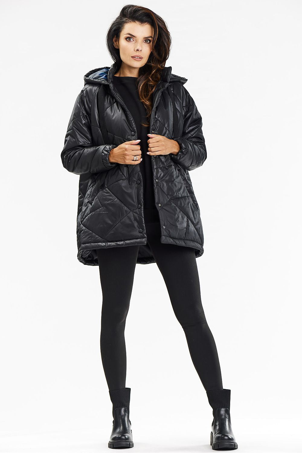 Winterjas capuchon van Awama