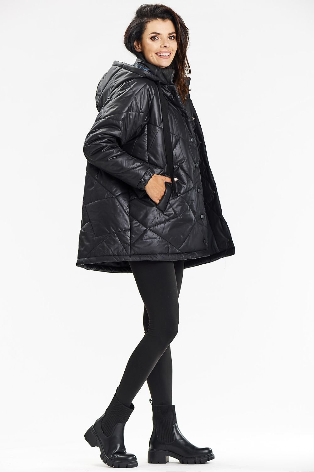 Winterjas capuchon van Awama