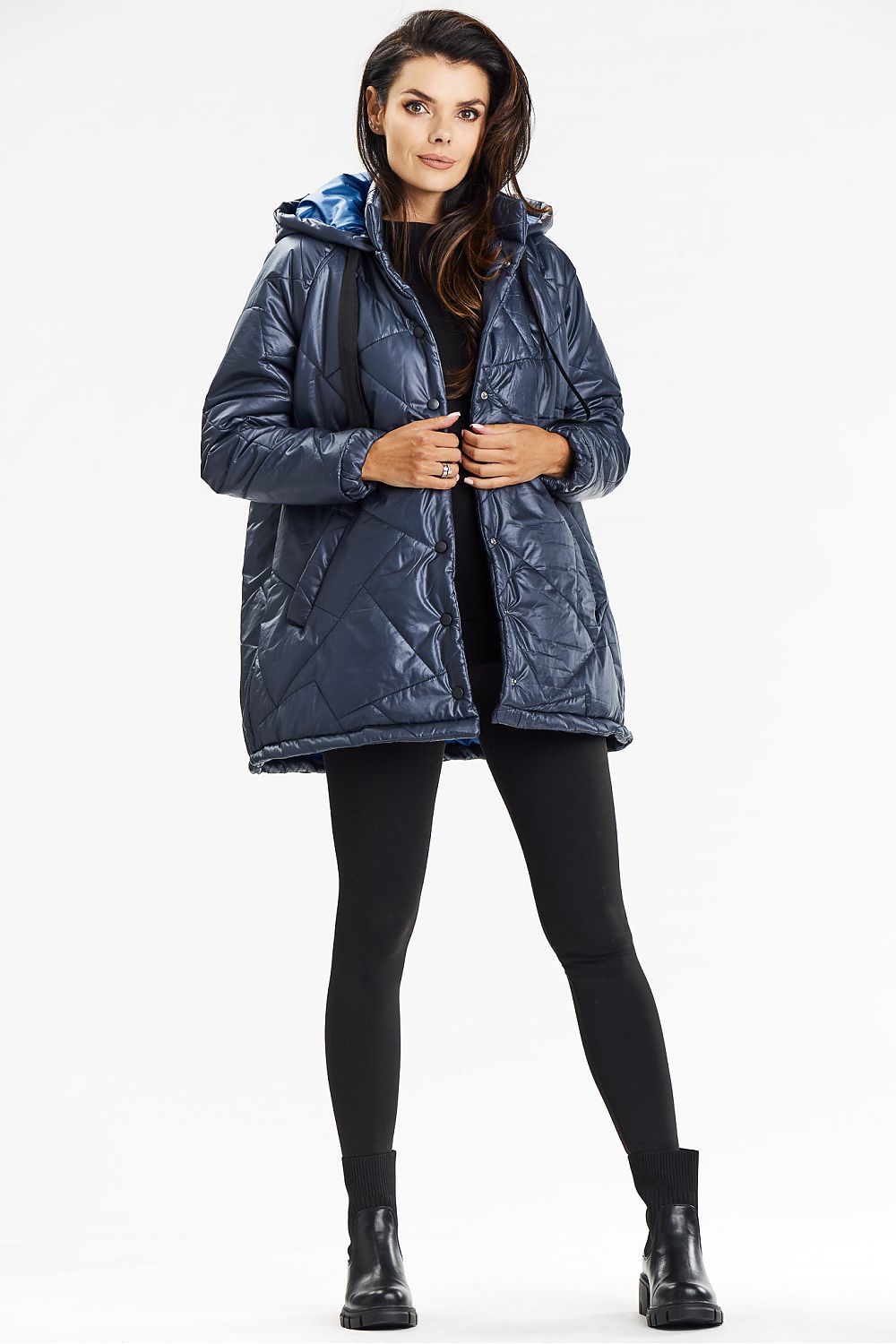 Winterjas capuchon van Awama