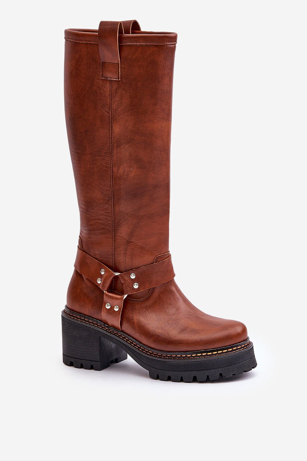 Laarzen met hoge hakken