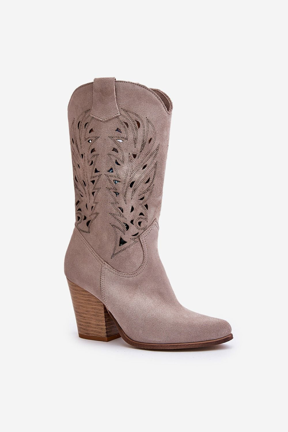 Laarzen met hoge hakken