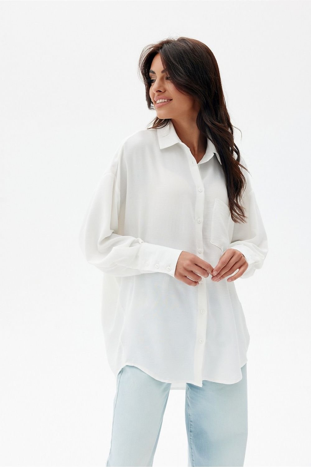 Oversized blouse van Roco Fashion
