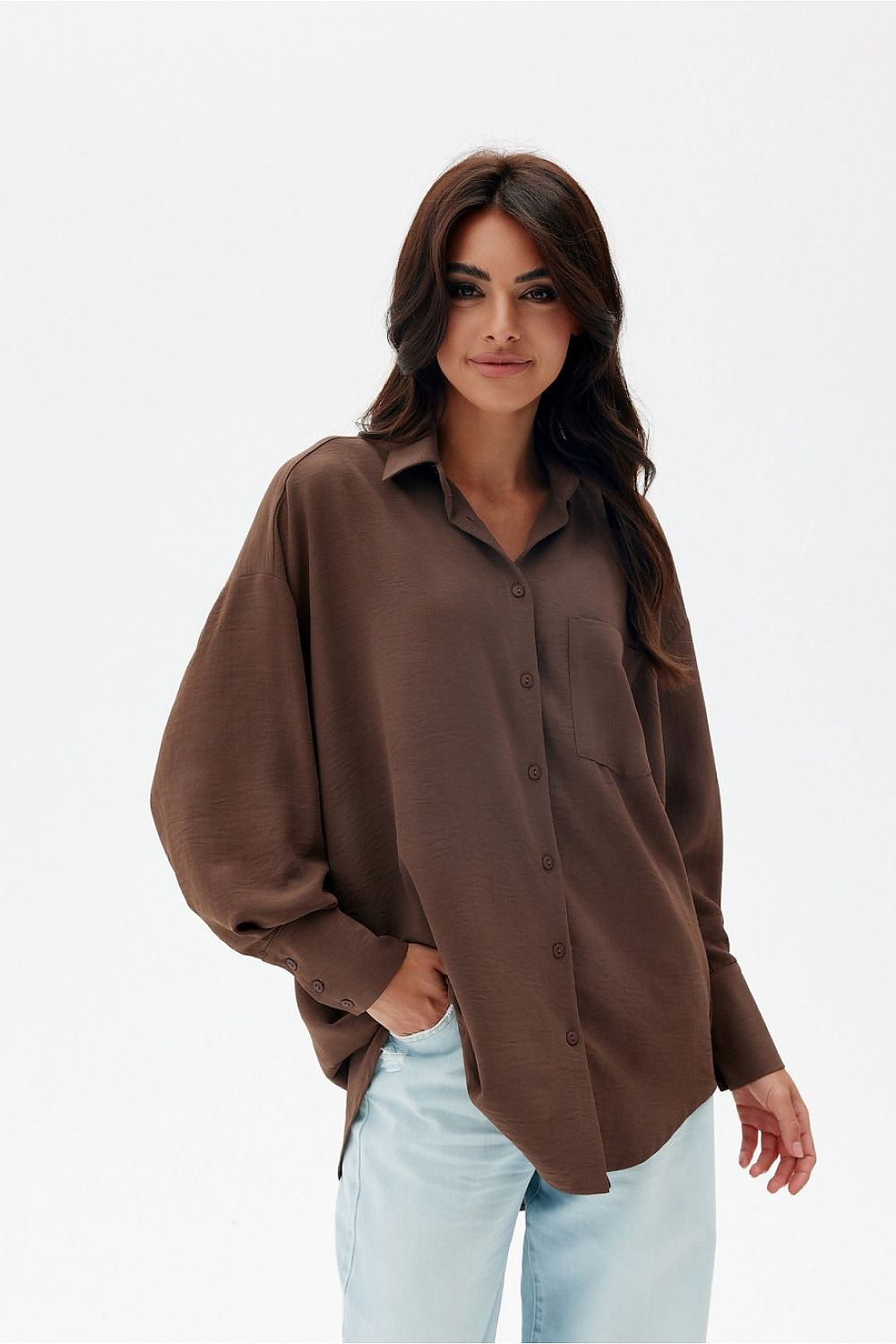 Oversized blouse van Roco Fashion
