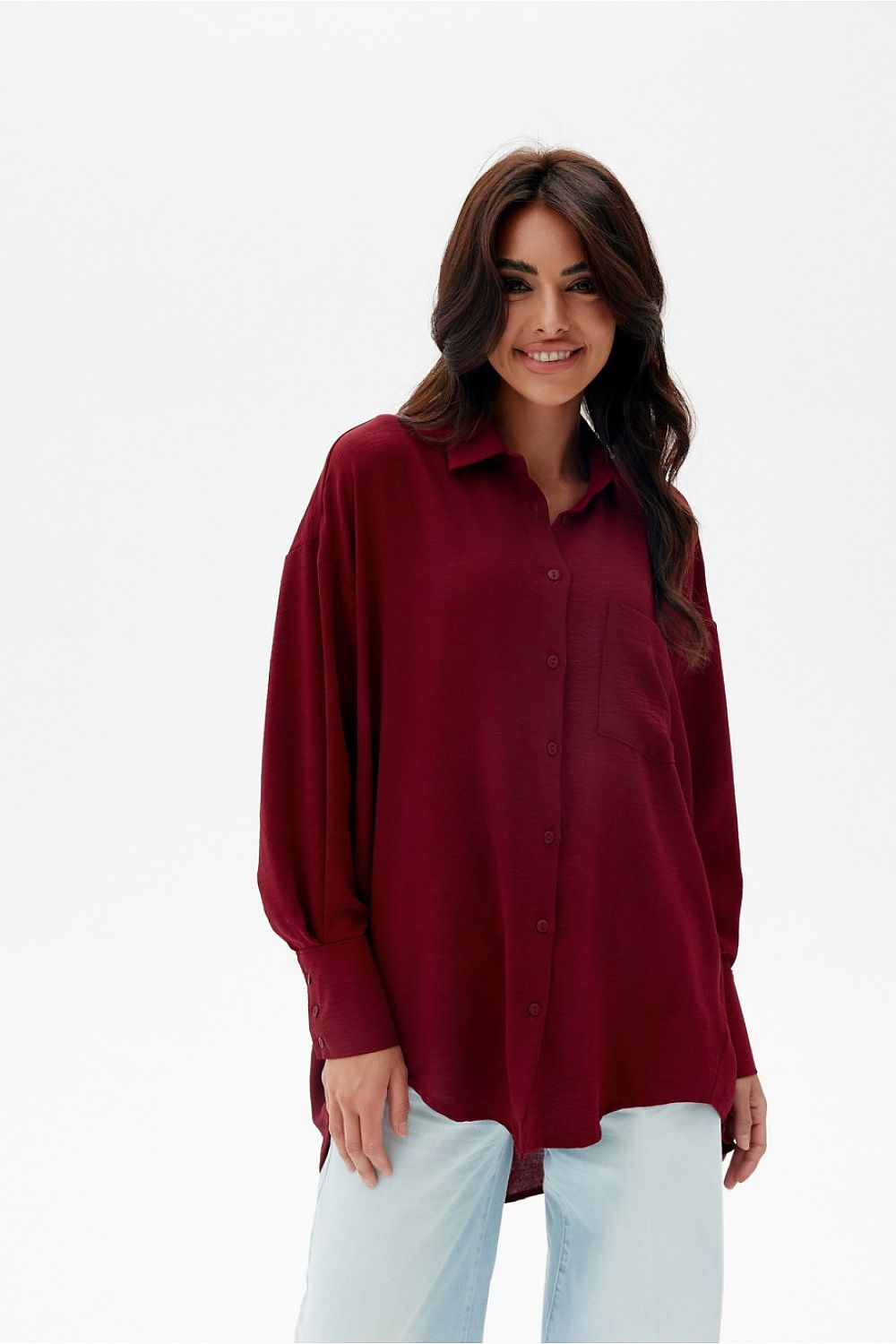 Oversized blouse van Roco Fashion