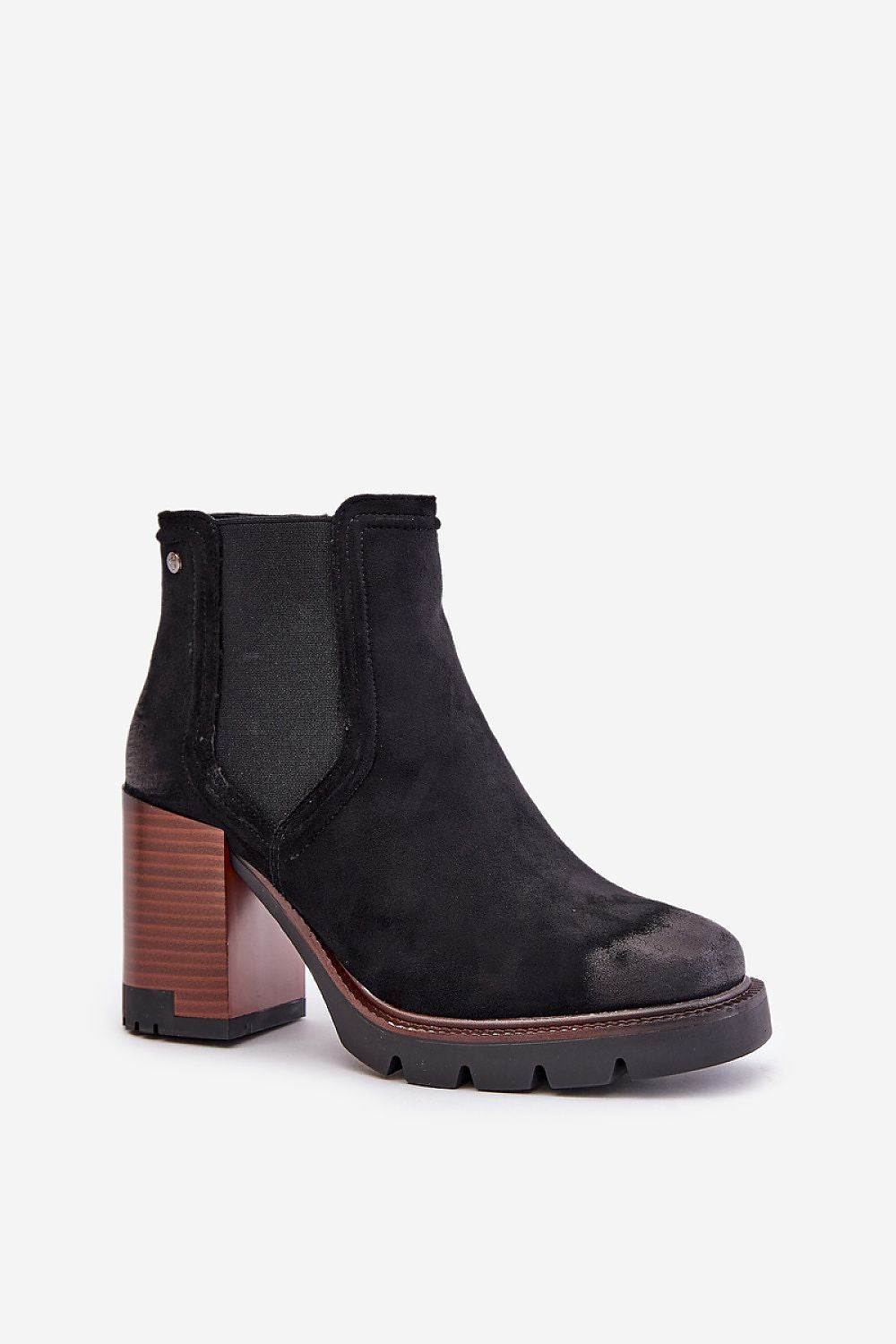 Laarsjes met hoge hak