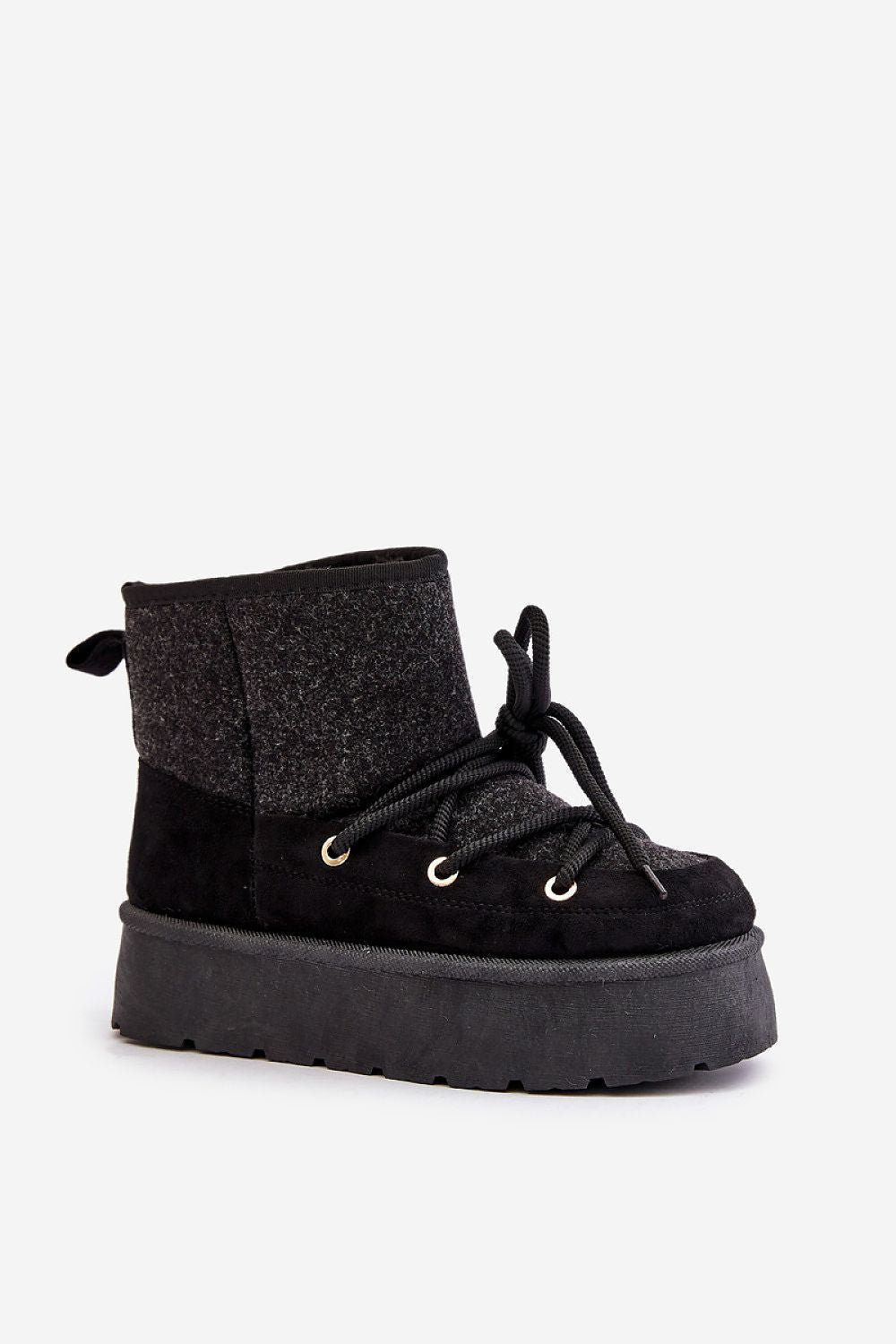 Snowboots met veters