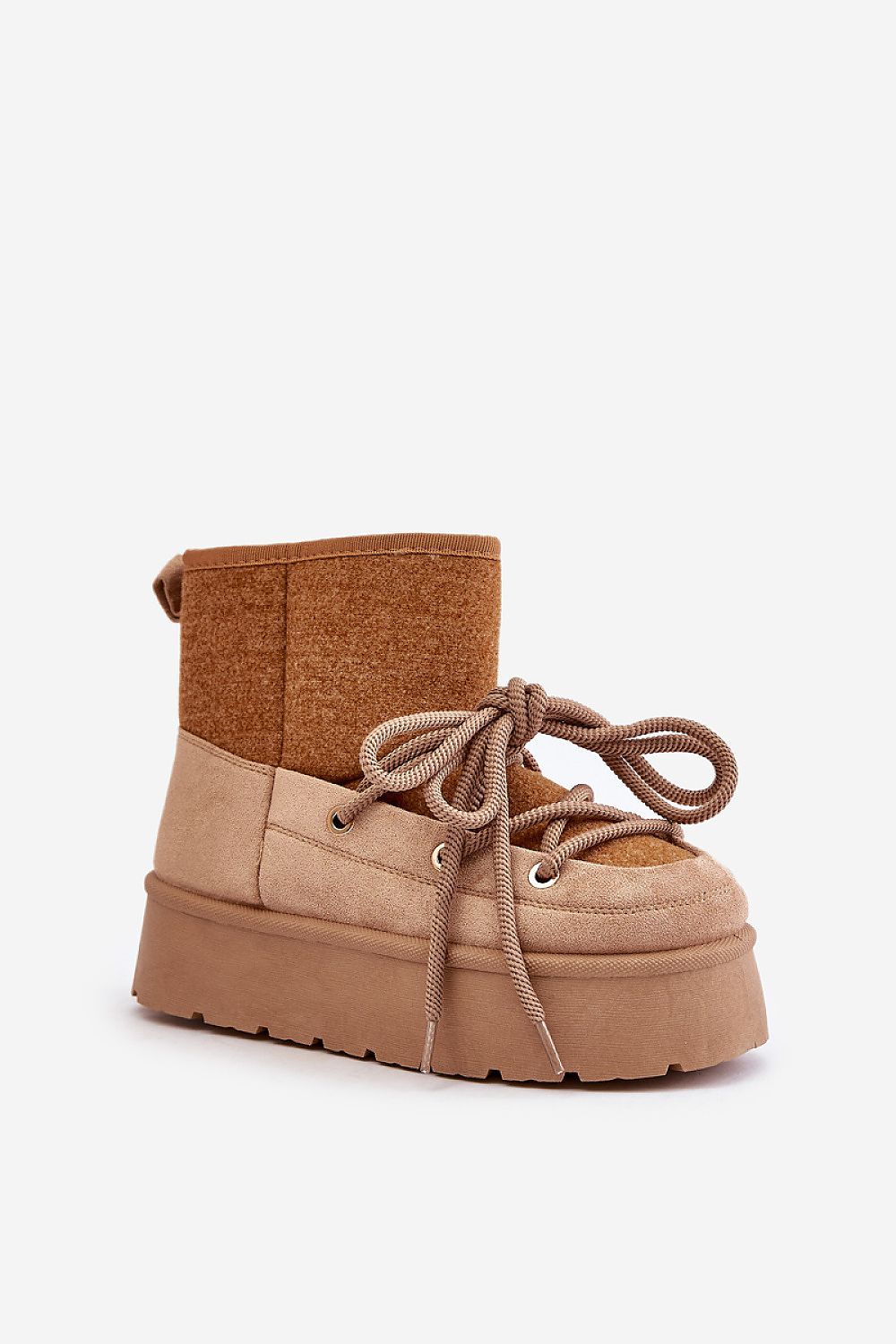 Snowboots met veters