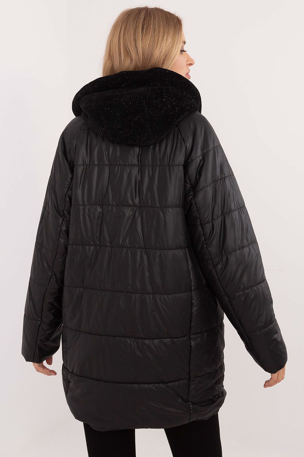 Winterjas met ribfluweel