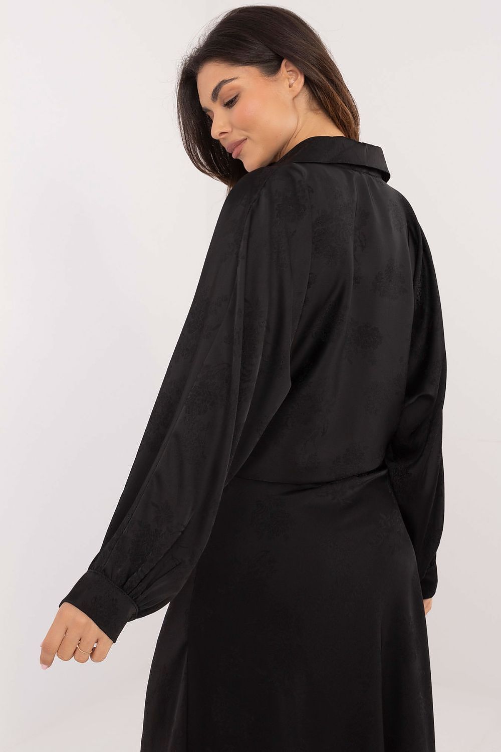 Overhemd met strikceintuur