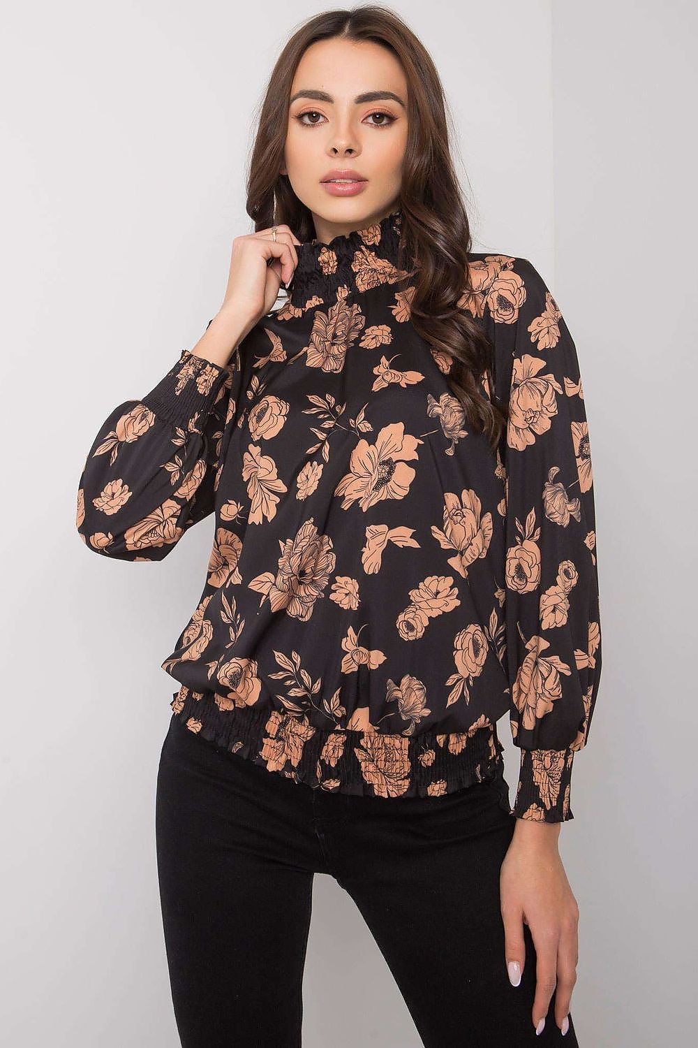 Blouse met bloemen van Italy Moda