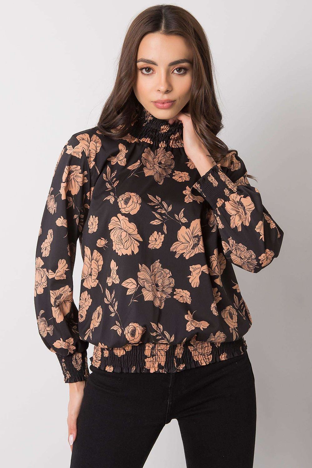 Blouse met bloemen van Italy Moda