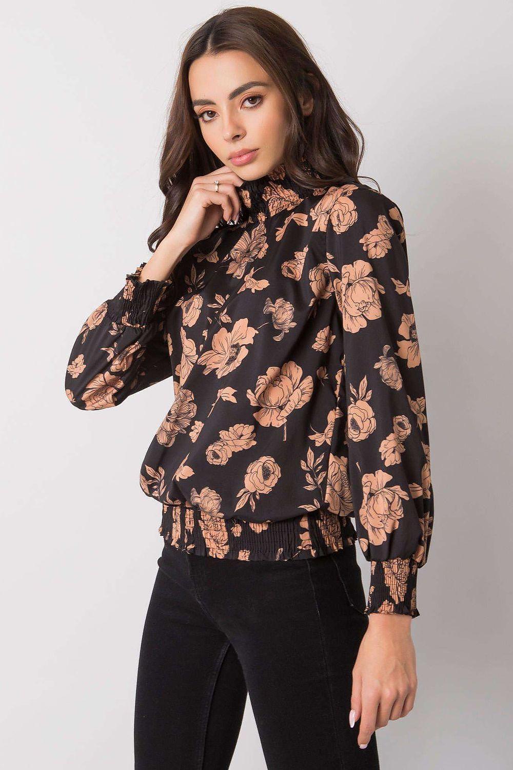 Blouse met bloemen van Italy Moda