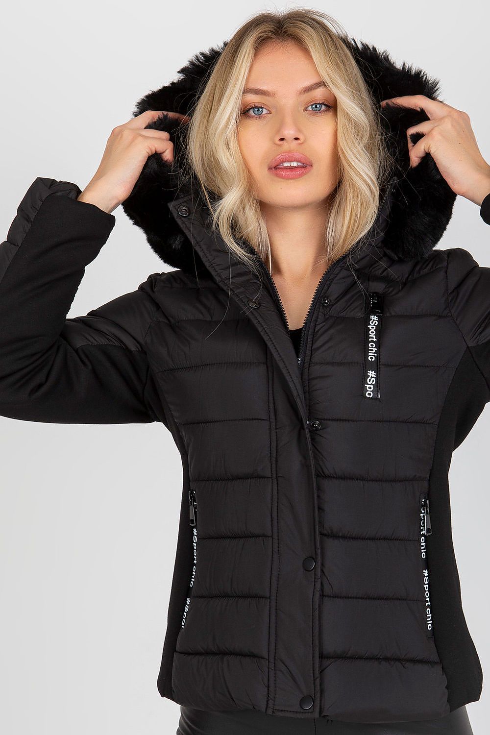 Winterjas capuchon met bont