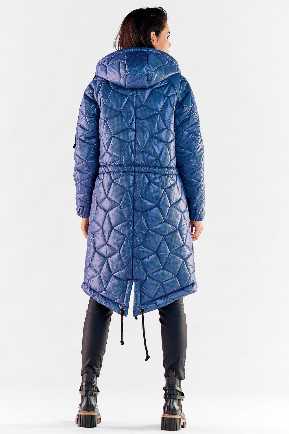 Winterjas knielengte van Awama