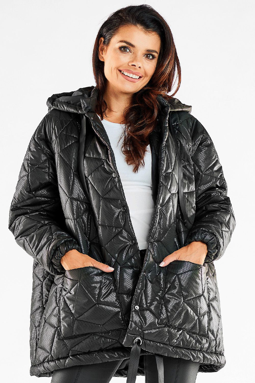 Oversized winterjas van Awama