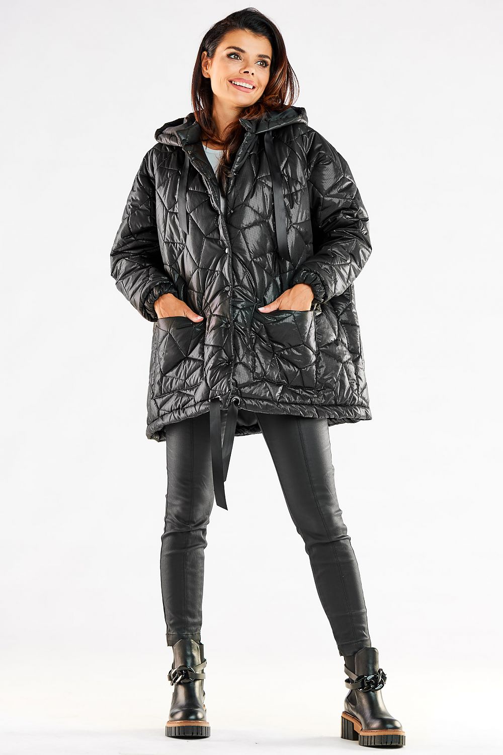 Oversized winterjas van Awama