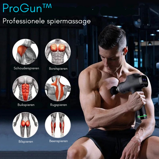 ProGun™ | profesionele massage apparaat met LCD display