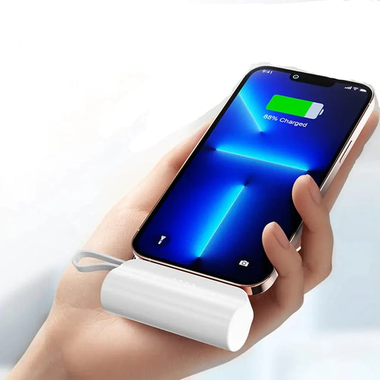 Mini Power Bank | draadloze back up