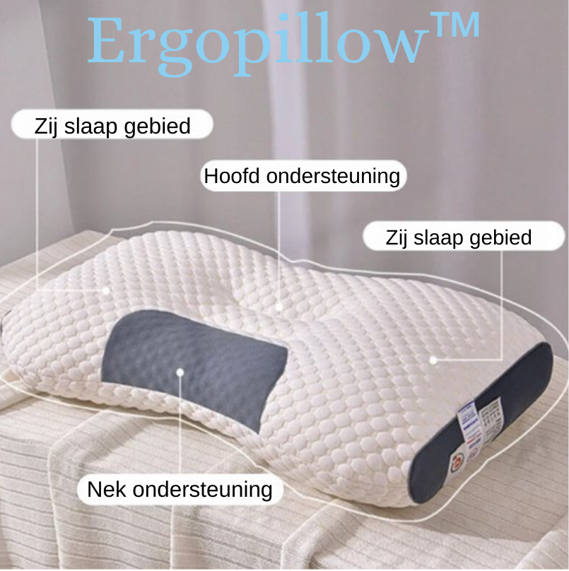 Ergopillow™ | orthopedisch kussen voor een betere nachtrust