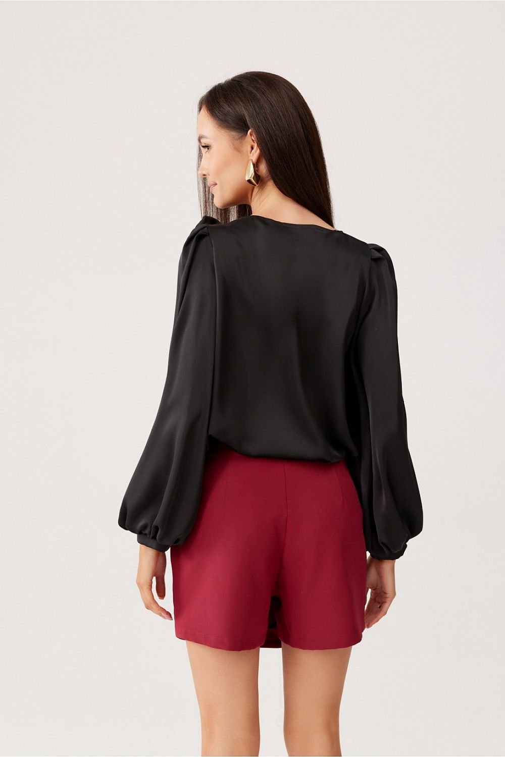 Blouse met roos van Roco Fashion