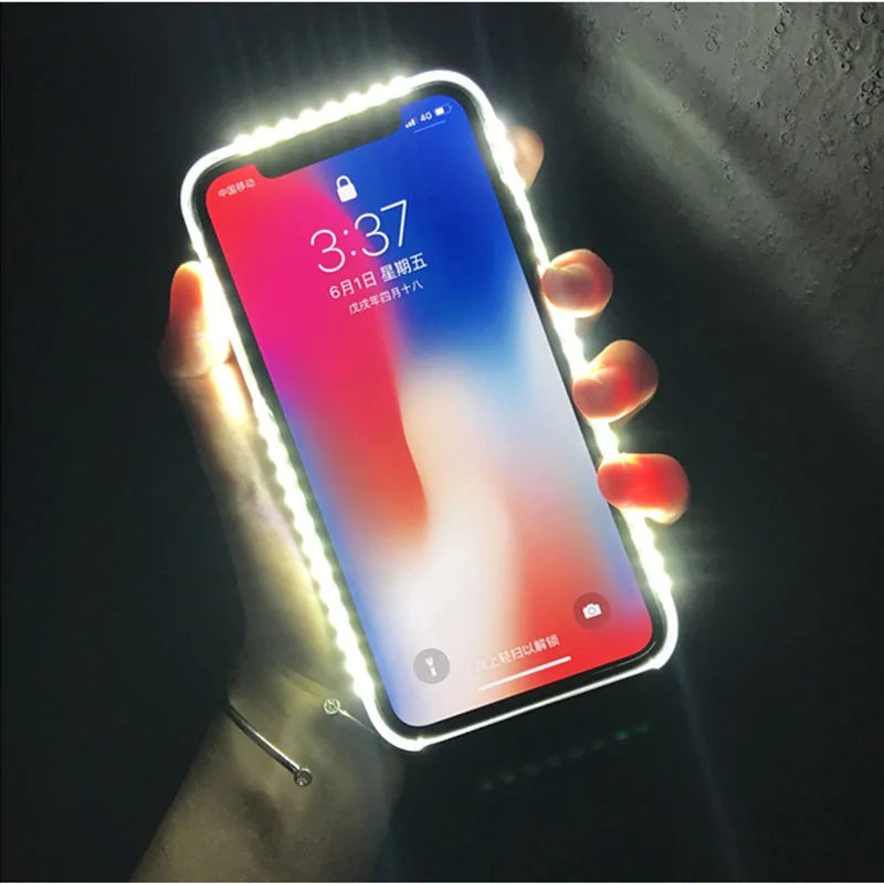 LED Telefoonhoesje| iPhone  In 6kleurvarianten